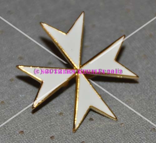 Knights of Malta - Knights Cap Badge (image for) Knights of Malta - Knights Cap Badge